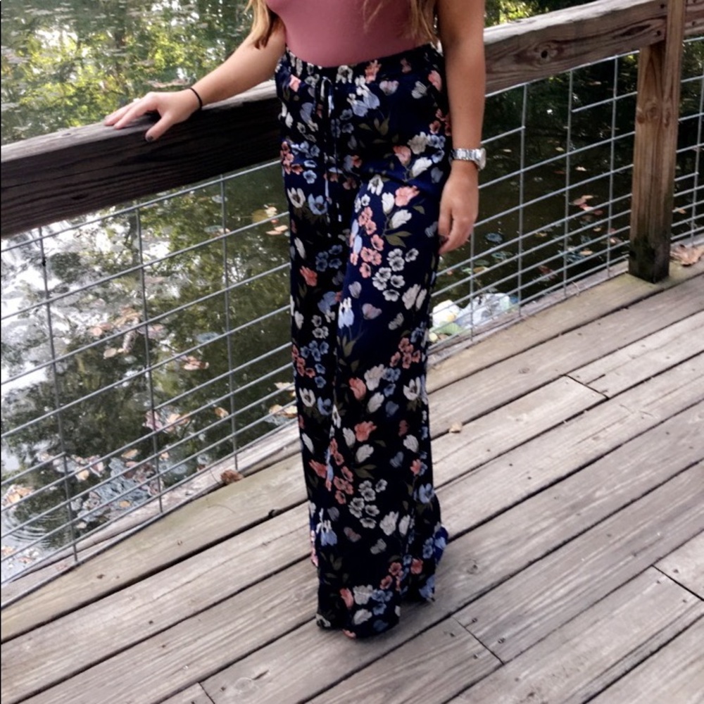 silk pants